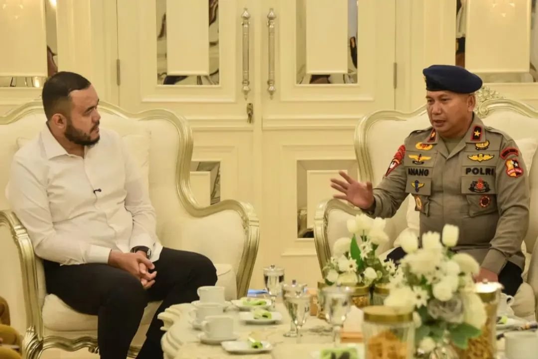 Fadly Amran Sambut Brimob: Kolaborasi Kunci Stabilitas dan Pembangunan
